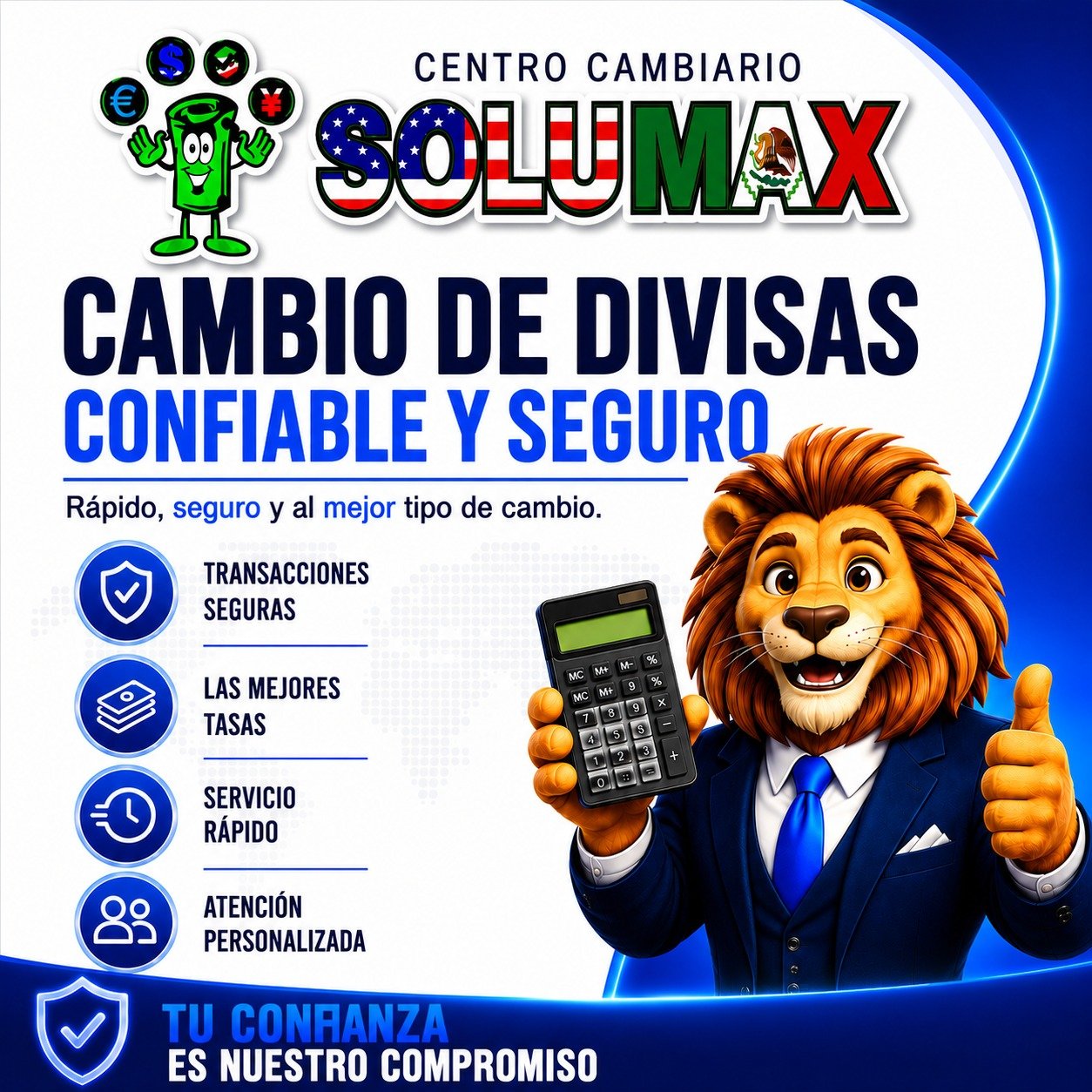 Cambio de divisas